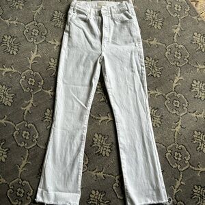 Mother Hustler Ankle Feay Jeans, size 26